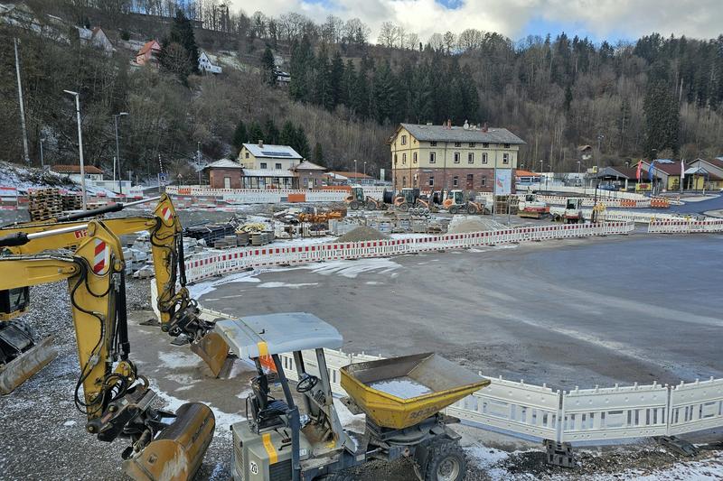 Baustelle Unterstadt Januar 2025 Baustelle Unterstadt Januar 2025